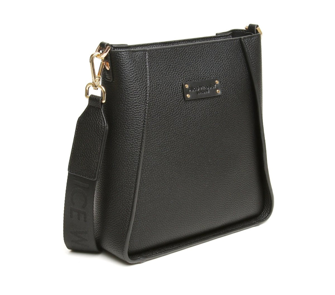 Black - Kensington Cross Body Bag - RUTHERFORD & Co