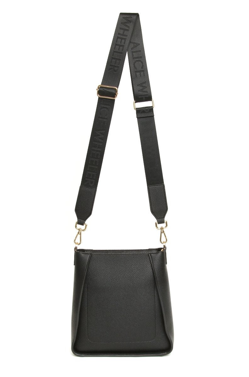 Black - Kensington Cross Body Bag - RUTHERFORD & Co