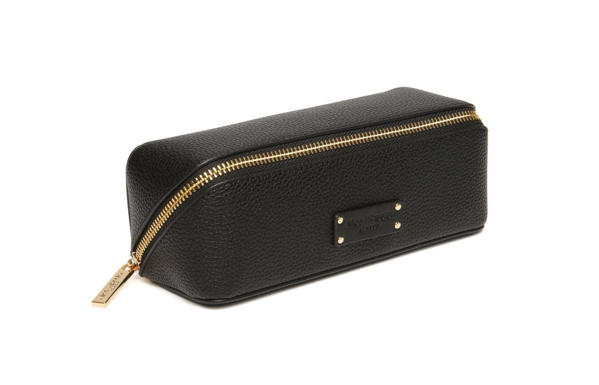 Black - Kensington Small Train Case - RUTHERFORD & Co