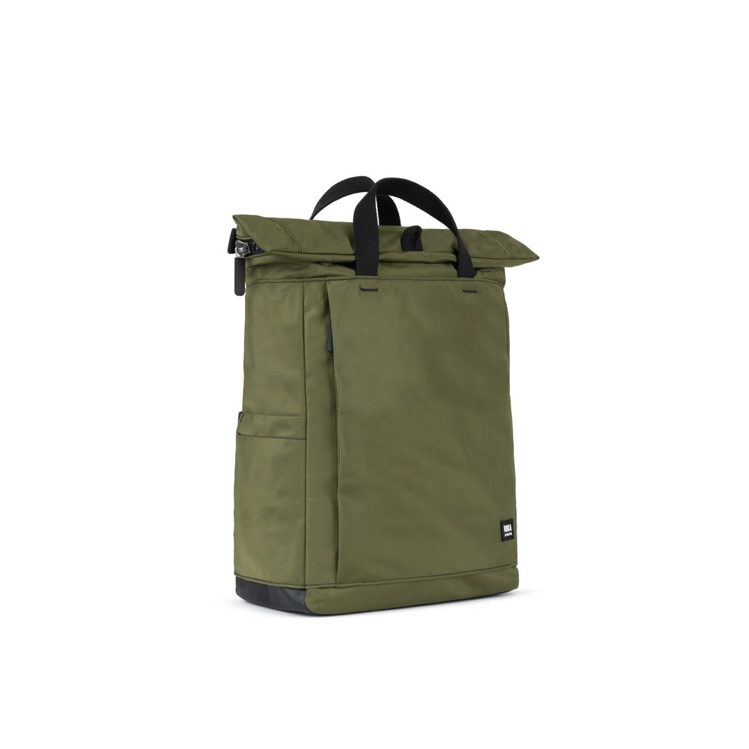 Black Label Camden J Recycled Nylon/MILITARY/MEDIUM - RUTHERFORD & Co