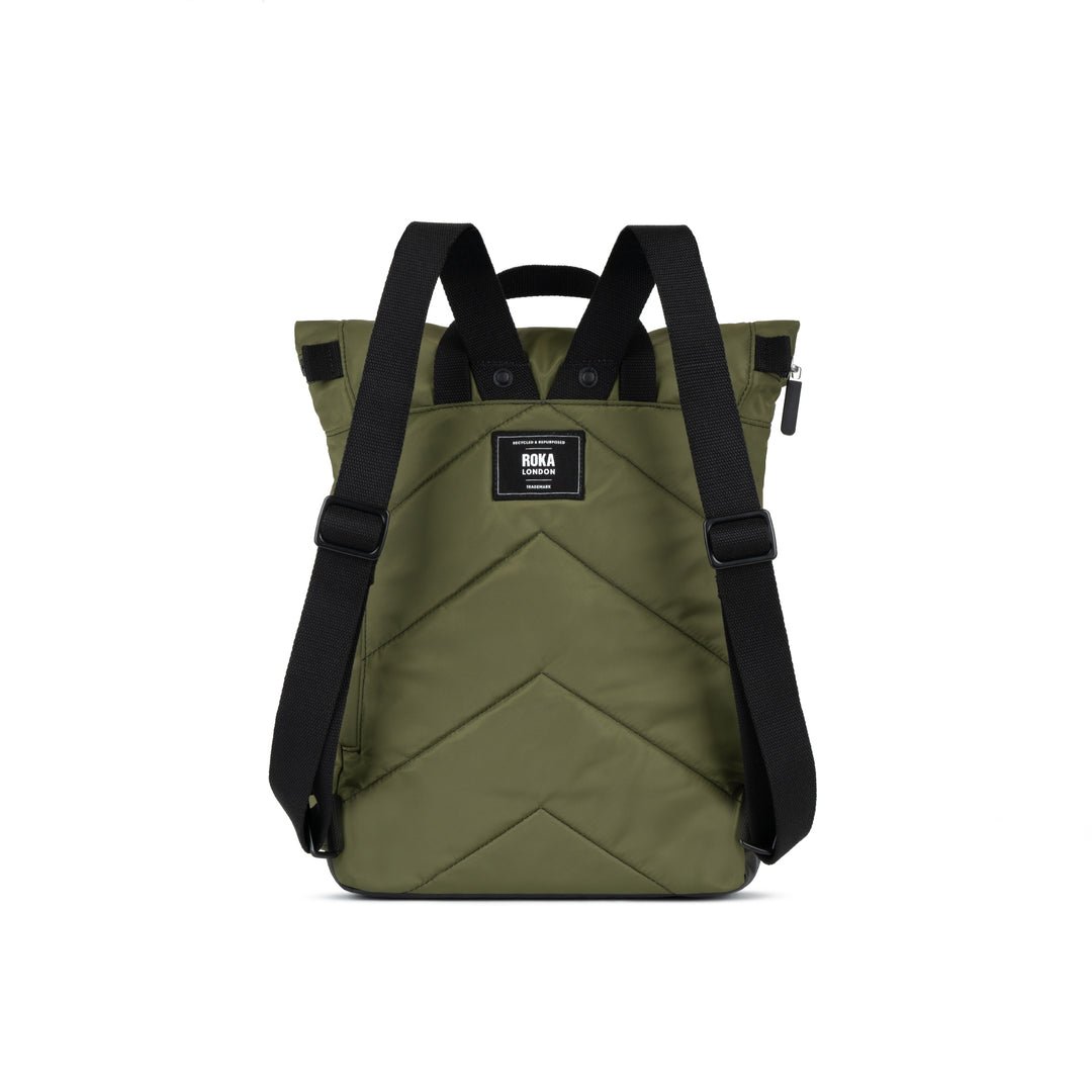 Black Label Camden J Recycled Nylon/MILITARY/MEDIUM - RUTHERFORD & Co