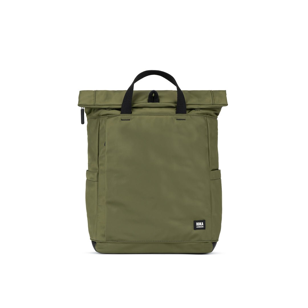 Black Label Camden J Recycled Nylon/MILITARY/MEDIUM - RUTHERFORD & Co