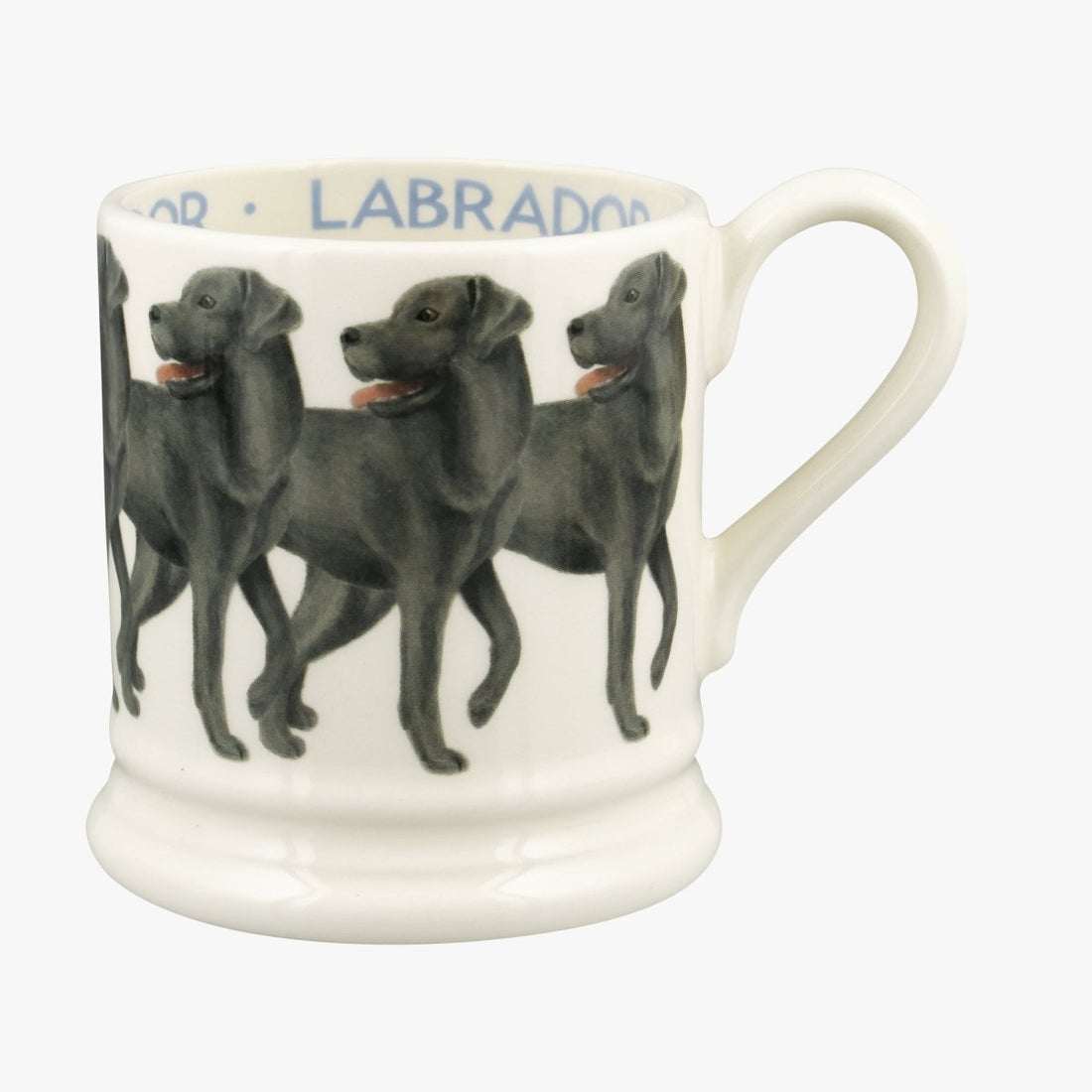 Black Labrador 1/2 Pint Mug - RUTHERFORD & Co