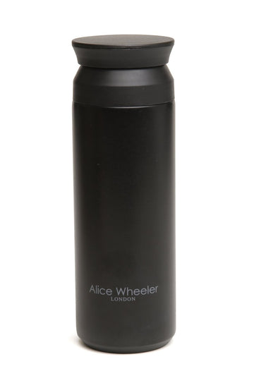 Black - Metal Water Bottle 500 ml - RUTHERFORD & Co