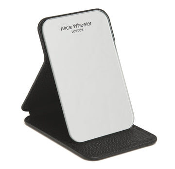 Black - Mini Folding Mirror - RUTHERFORD & Co