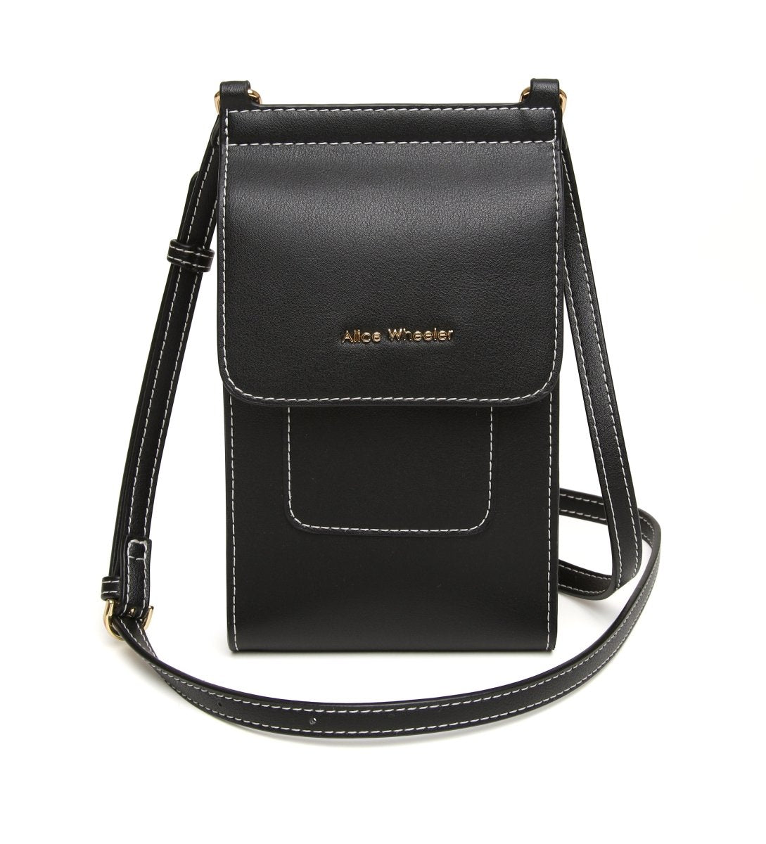 Black - Sloane Mini Bloomsbury Crossbody and Phone Bag - RUTHERFORD & Co
