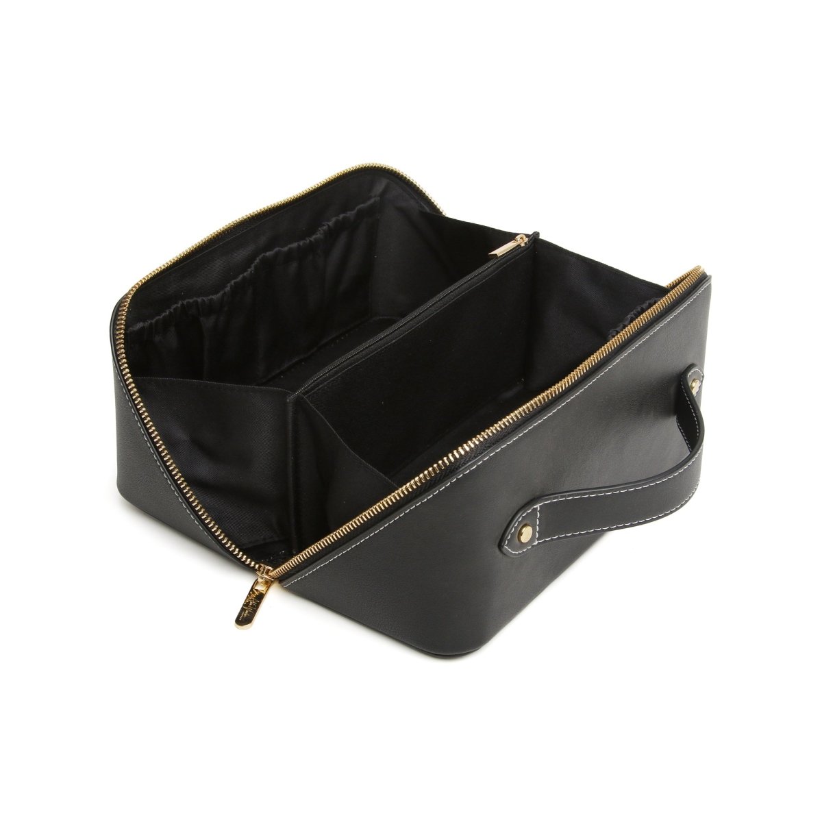 Black Sloane Train Case - RUTHERFORD & Co