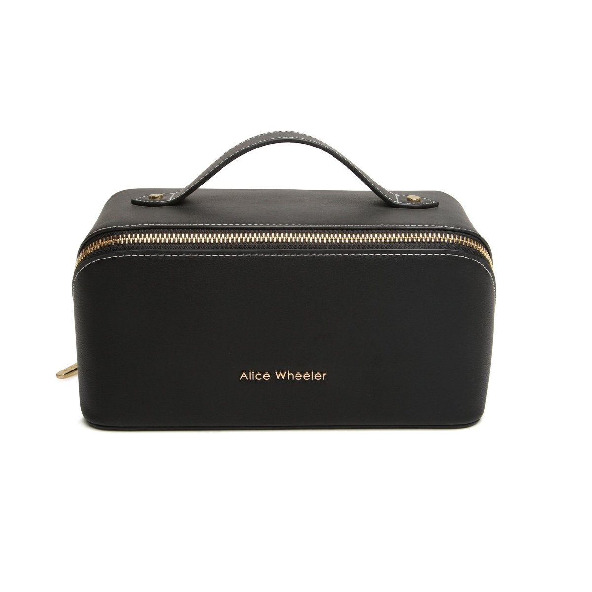Black Sloane Train Case - RUTHERFORD & Co