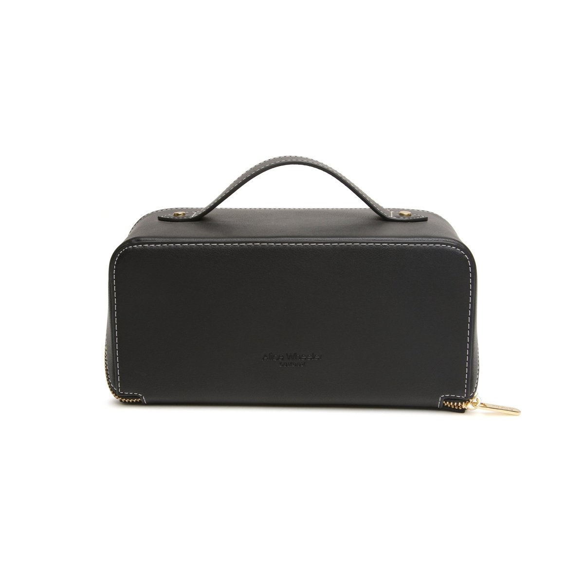 Black Sloane Train Case - RUTHERFORD & Co