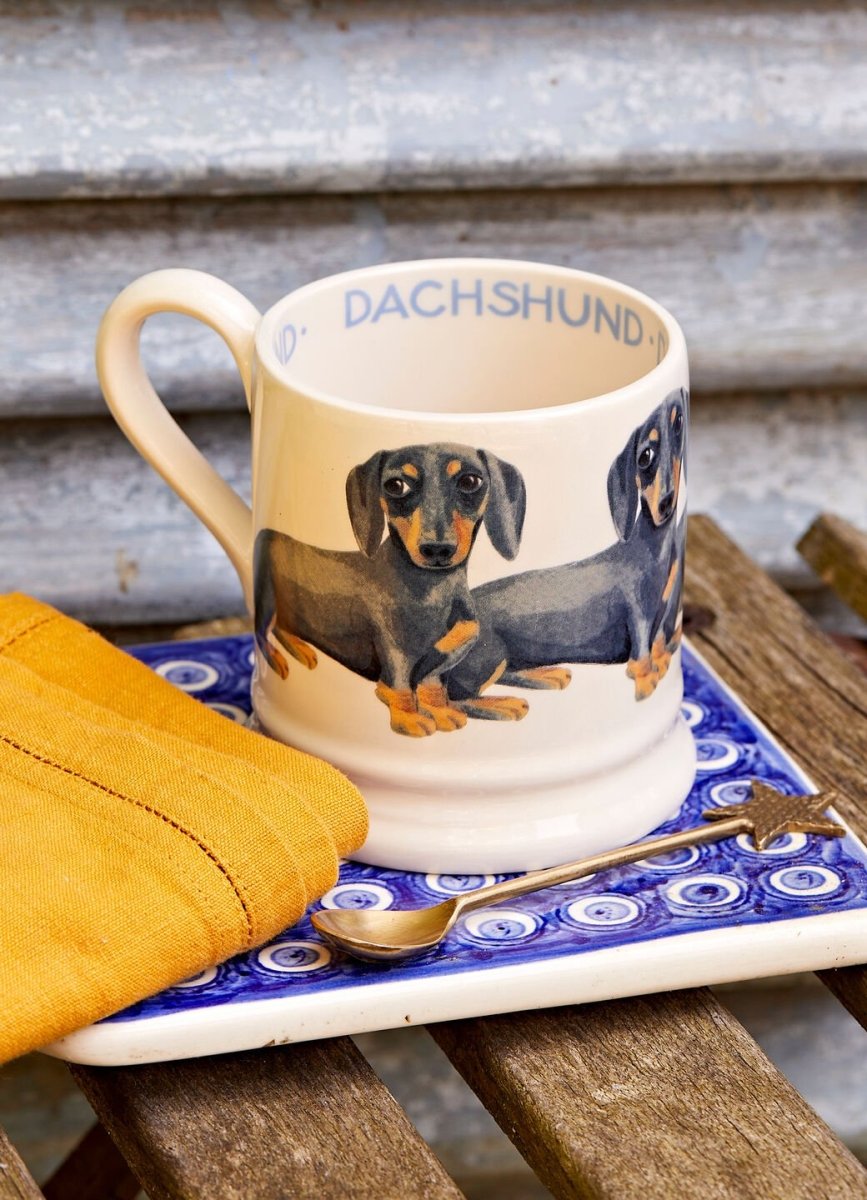 Black & Tan Dachshund 1/2 Pint Mug - RUTHERFORD & Co