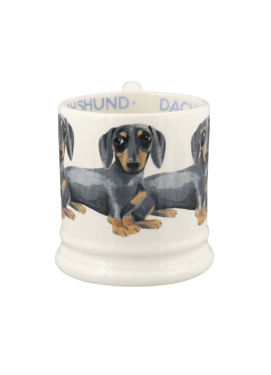 Black & Tan Dachshund 1/2 Pint Mug - RUTHERFORD & Co