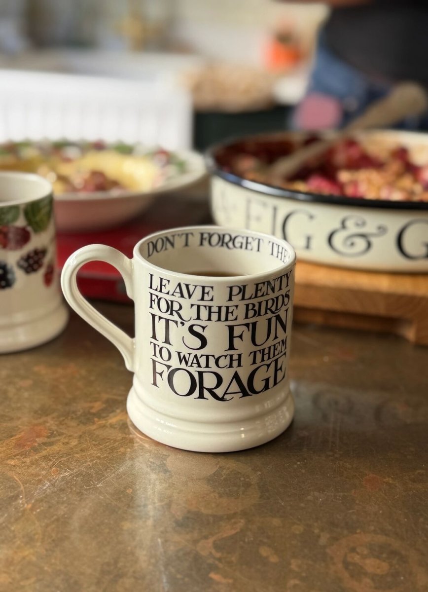 Black Toast Blackberry 1/2 Pint Mug - RUTHERFORD & Co