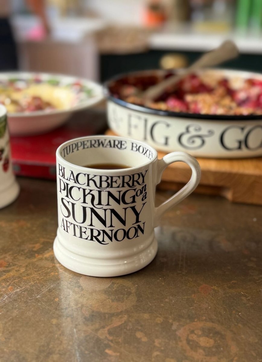 Black Toast Blackberry 1/2 Pint Mug - RUTHERFORD & Co