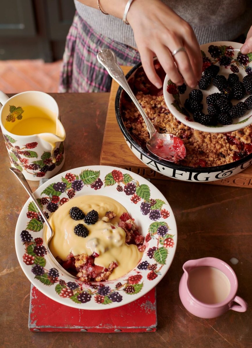Blackberry Dessert Plate - RUTHERFORD & Co