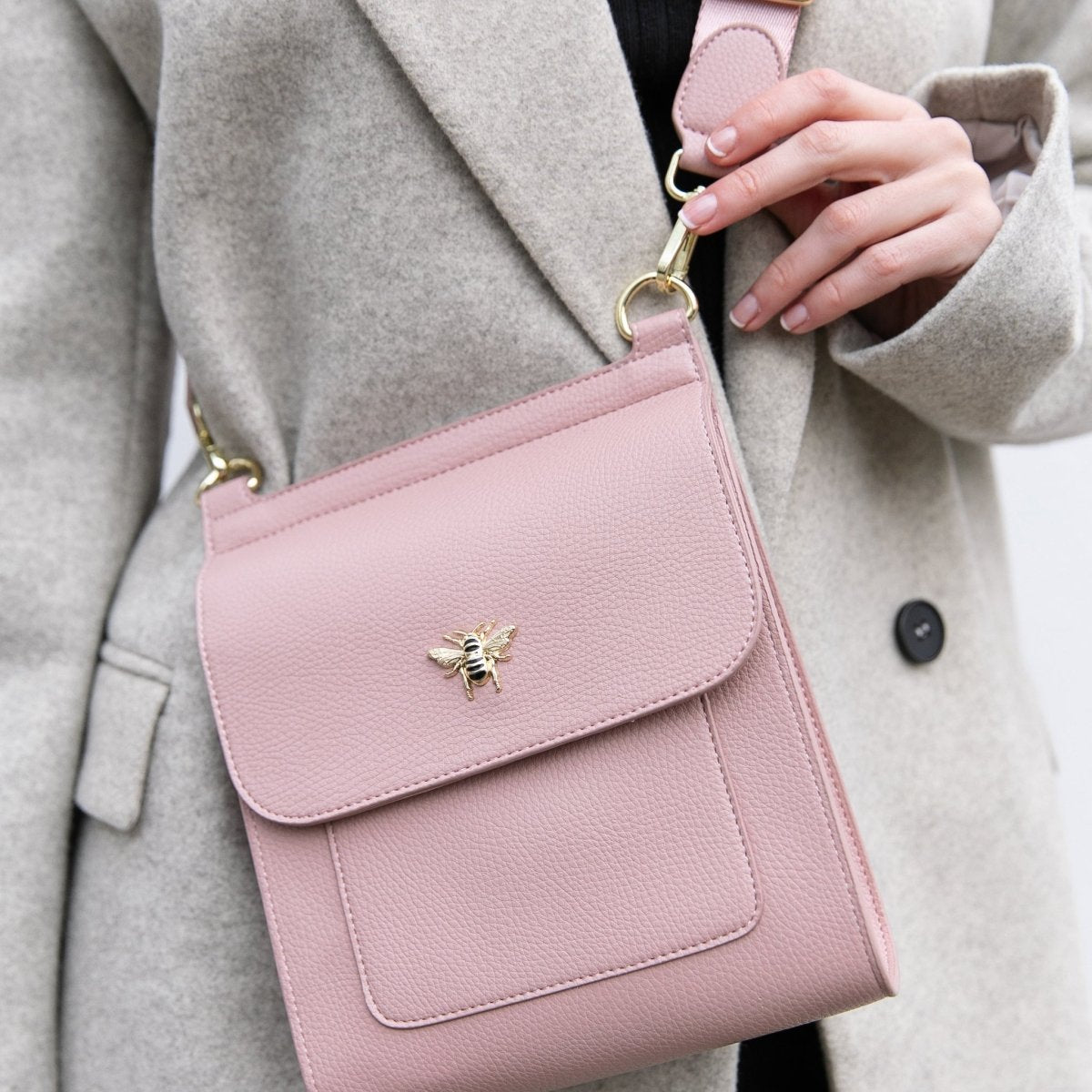 Bloomsbury Pink Crossbody Bag - RUTHERFORD & Co
