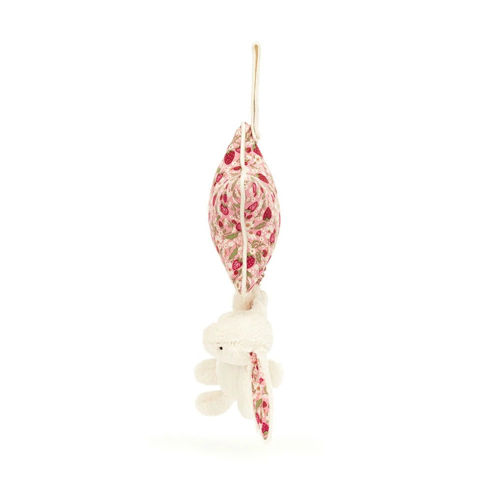 Blossom Cream Bunny 'Berry' Musical Pull - RUTHERFORD & Co