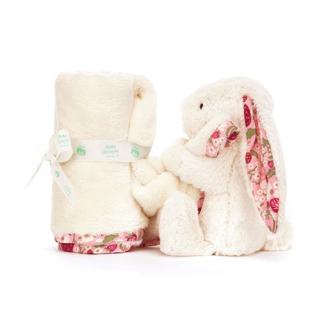 Blossom Cream Bunny 'Berry' Soother - RUTHERFORD & Co