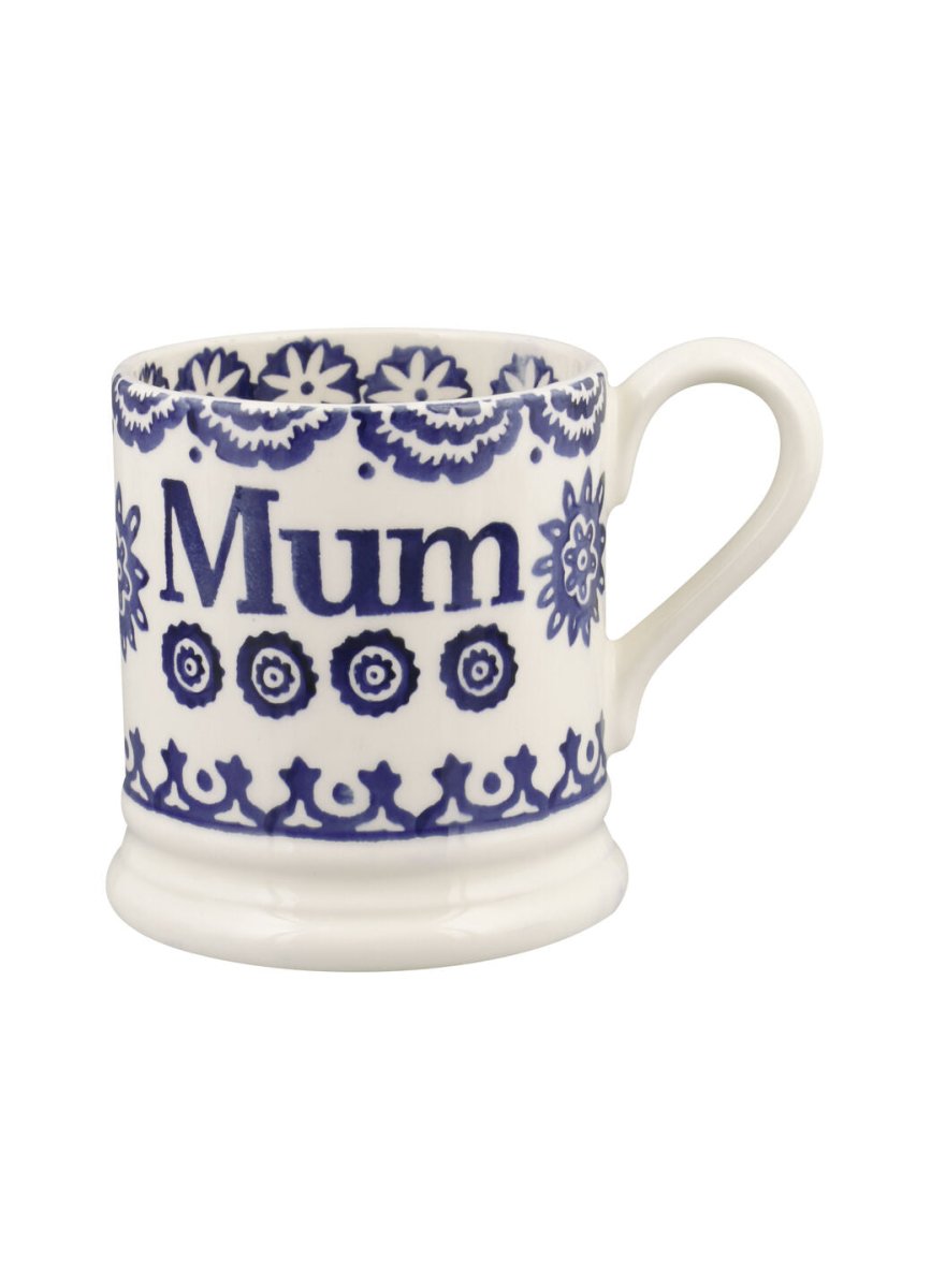 Blue Hen & Border Mum 1/2 Pint Mug - RUTHERFORD & Co