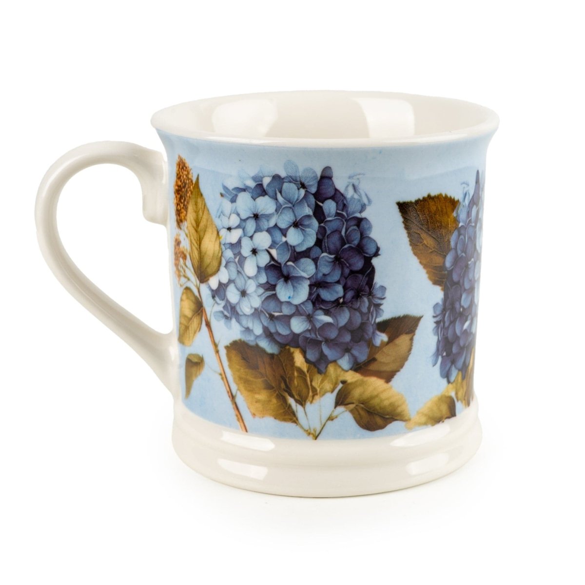 Blue Hydrangea Tankard Mug - RUTHERFORD & Co