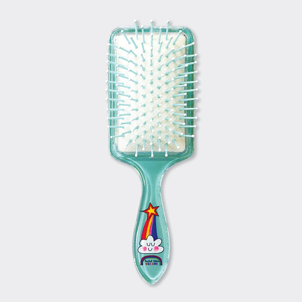 Blue Unicorn Children's Hairbrush With Sparkles - RUTHERFORD & Co