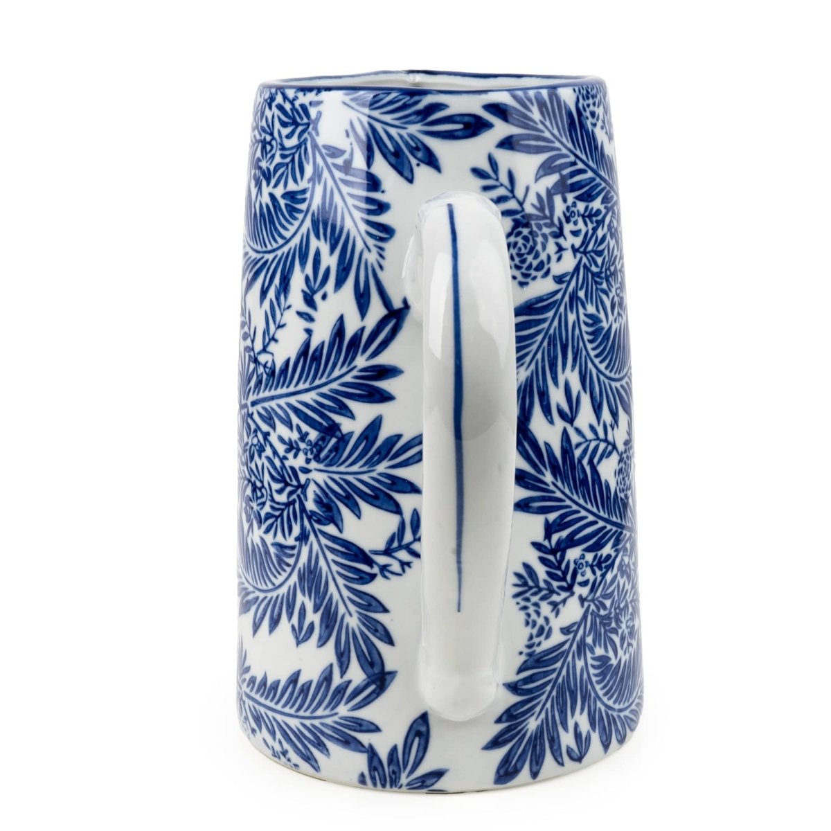 Blue & White Milk Jug 23cm - RUTHERFORD & Co