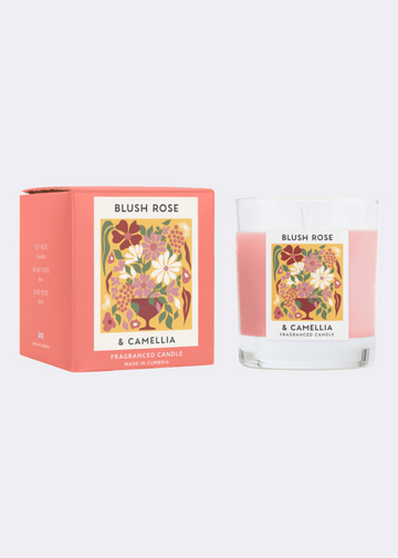 Blush rose candle - RUTHERFORD & Co