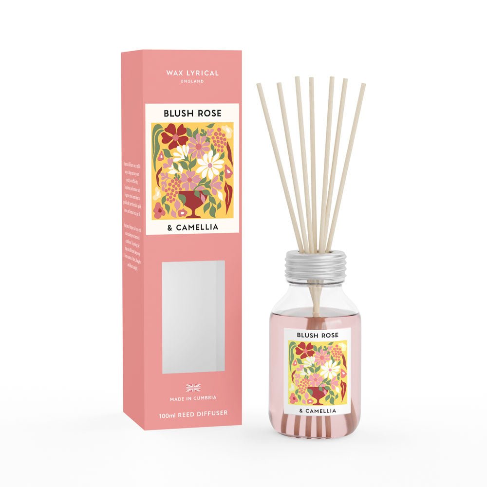 Blush Rose Reed Diffuser 100ml - RUTHERFORD & Co