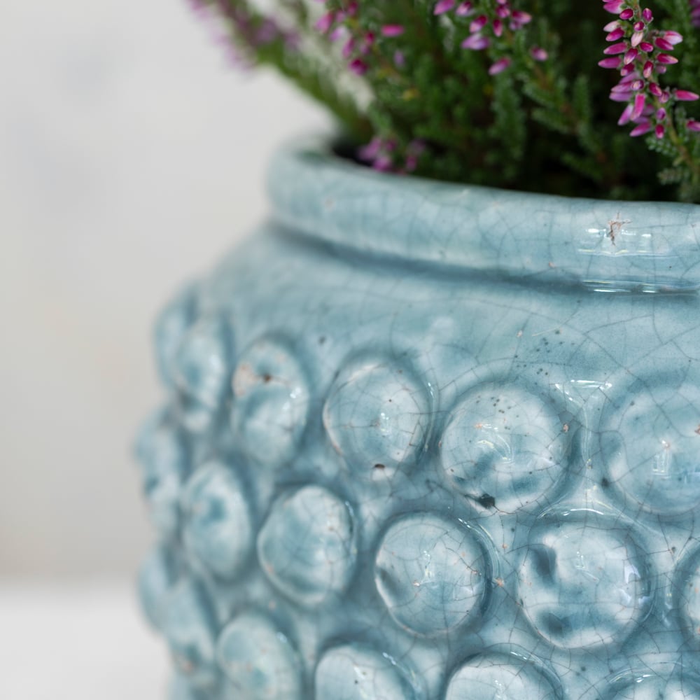 Bobble Planter Sea Green - RUTHERFORD & Co