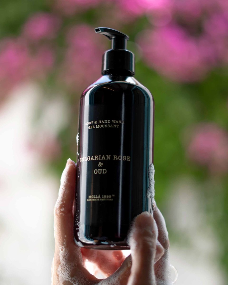 Body Wash Bulgarian Rose & Oud 500ml - RUTHERFORD & Co
