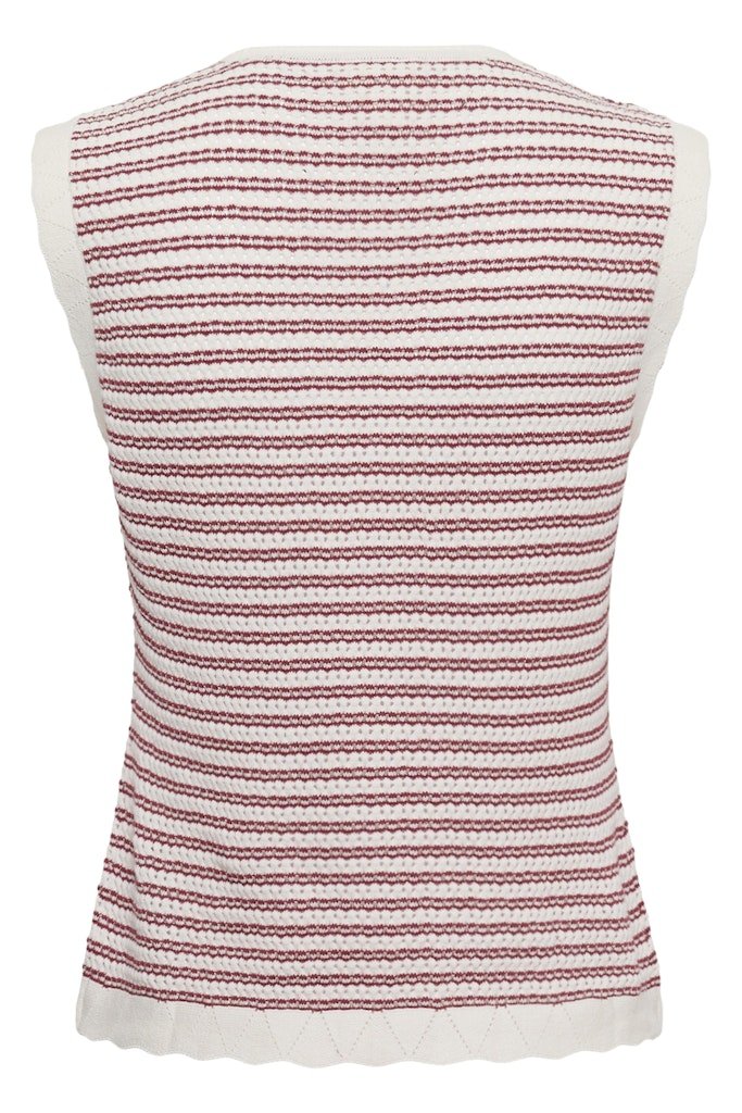BolissaPW Top Pullover - Burnt Russet Stripe - RUTHERFORD & Co