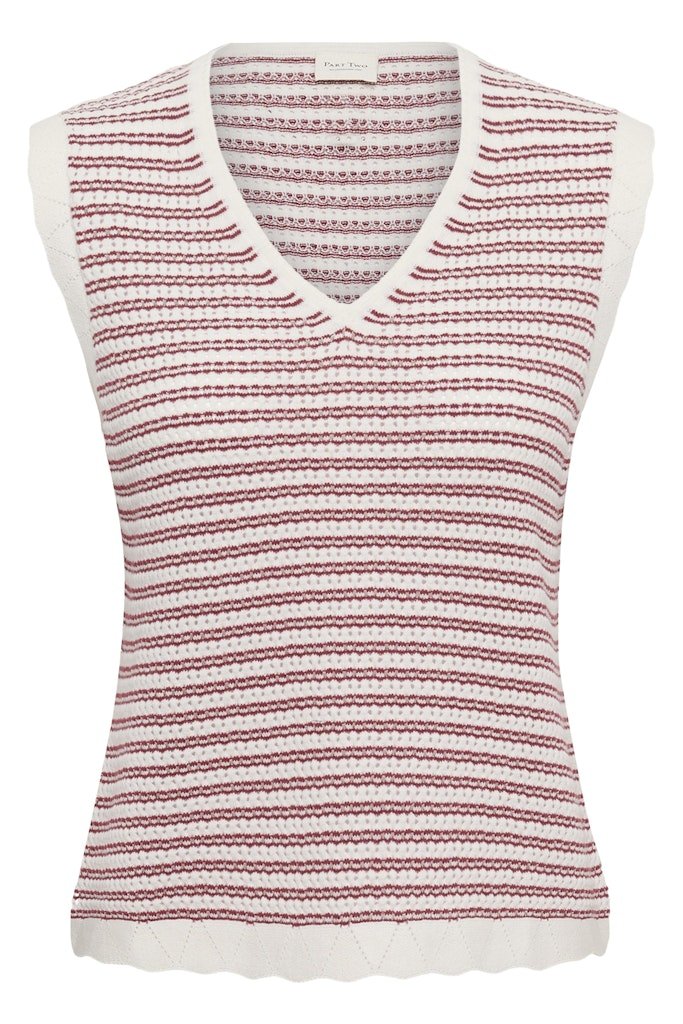 BolissaPW Top Pullover - Burnt Russet Stripe - RUTHERFORD & Co