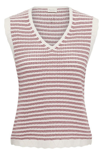 BolissaPW Top Pullover - Burnt Russet Stripe - RUTHERFORD & Co