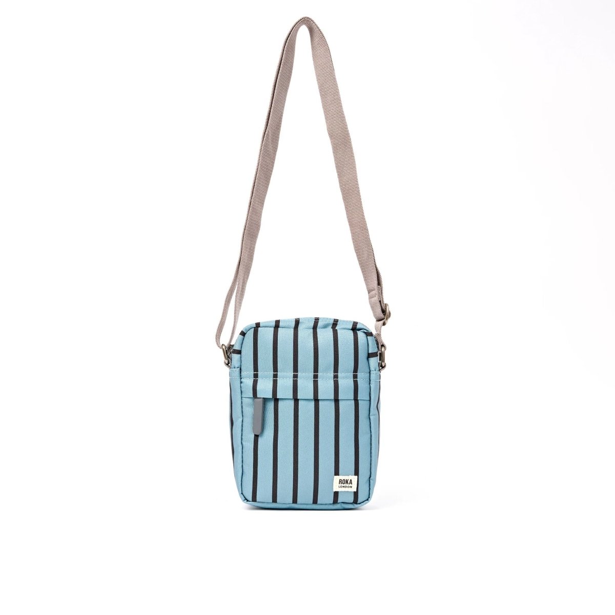 Bond Pocket Crossbody Bag in Blue Stripe - RUTHERFORD & Co