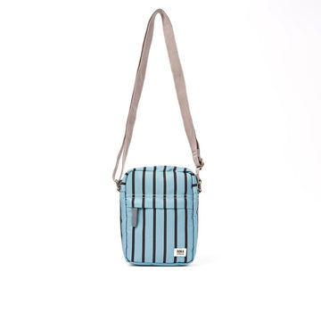 Bond Pocket Crossbody Bag in Blue Stripe - RUTHERFORD & Co