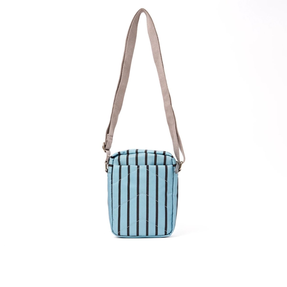 Bond Pocket Crossbody Bag in Blue Stripe - RUTHERFORD & Co