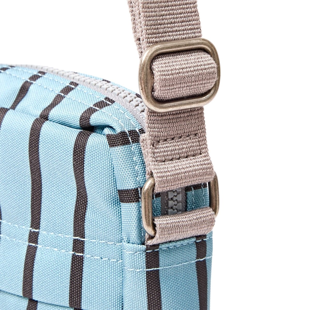 Bond Pocket Crossbody Bag in Blue Stripe - RUTHERFORD & Co