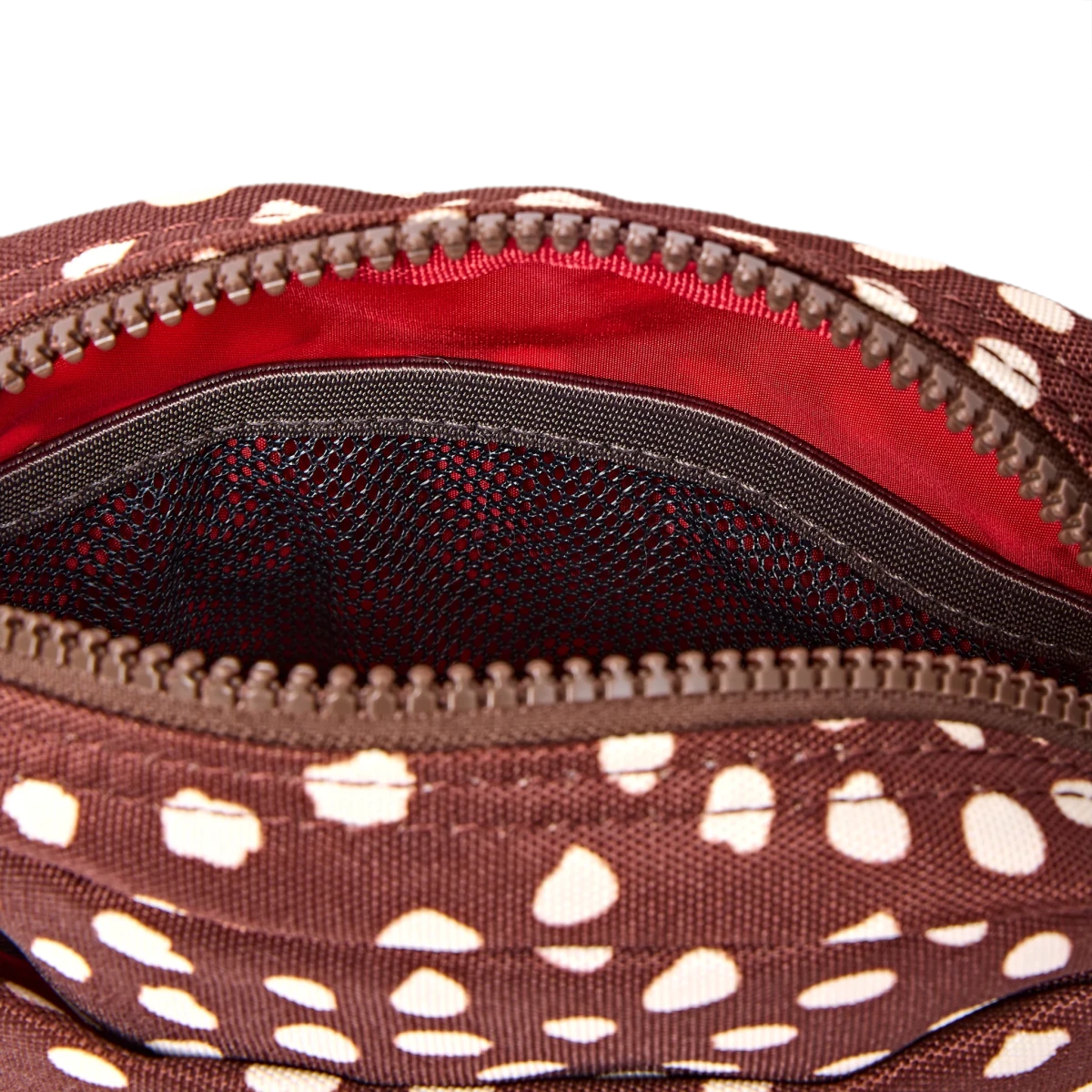 Bond Pocket Crossbody Bag in Brown Dot - Small - RUTHERFORD & Co