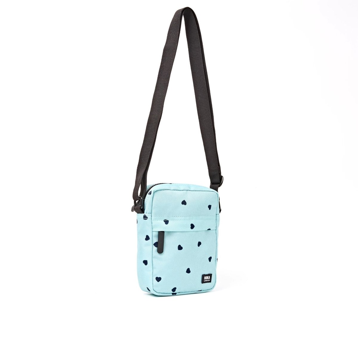 Bond Pocket Crossbody Bag in Heart Print - RUTHERFORD & Co