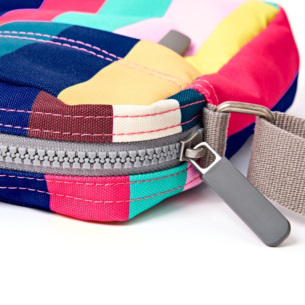 Bond Pocket Crossbody Bag in Wide Multi Stripe - RUTHERFORD & Co