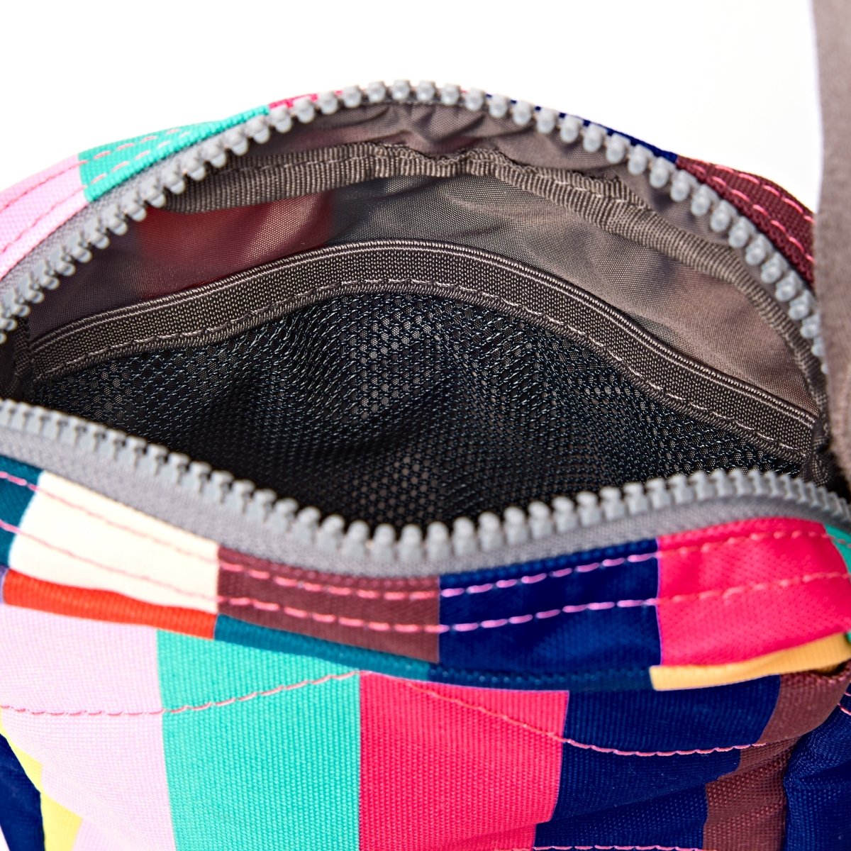 Bond Pocket Crossbody Bag in Wide Multi Stripe - RUTHERFORD & Co