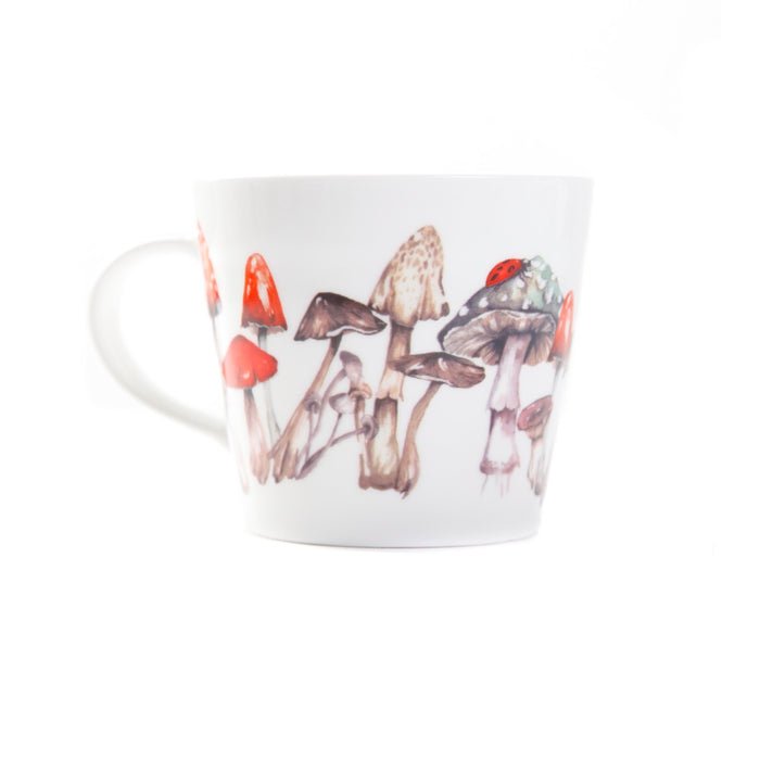 Bone China Mug/The Forest/Mushrooms - RUTHERFORD & Co