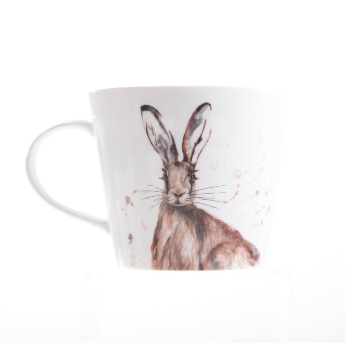 Bone China Mug/The Meadow/Hare - RUTHERFORD & Co