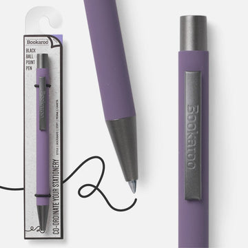 Bookaroo Pen Aubergine - RUTHERFORD & Co