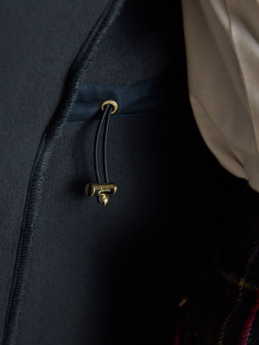 Borg Heritage Navy Fleece Gilet - RUTHERFORD & Co