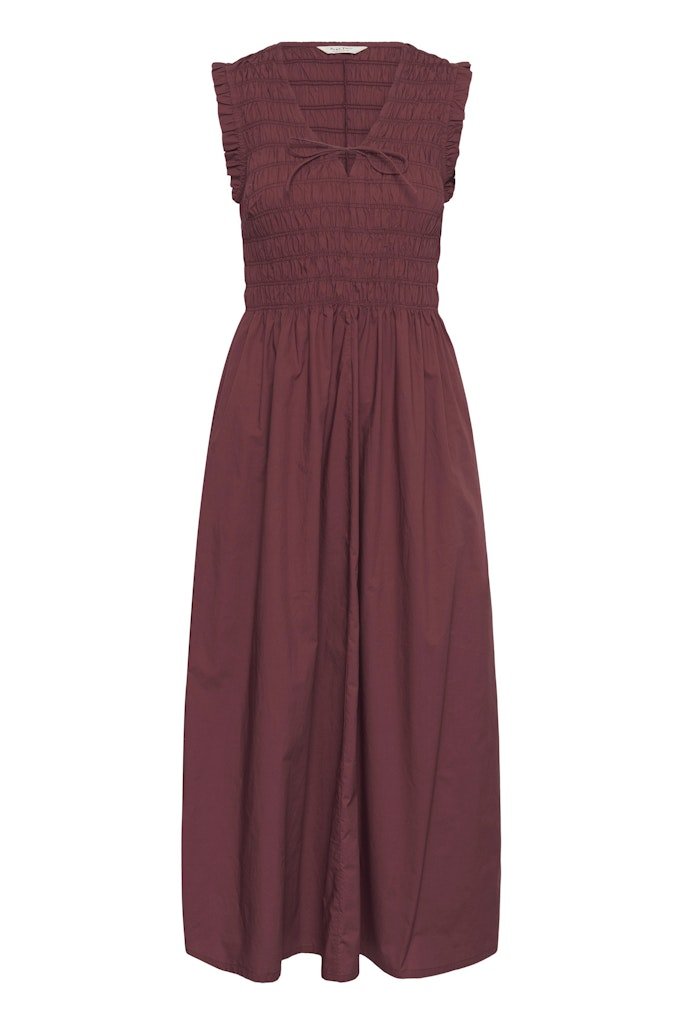 BorgnettePW Dress - Burnt Russet - RUTHERFORD & Co
