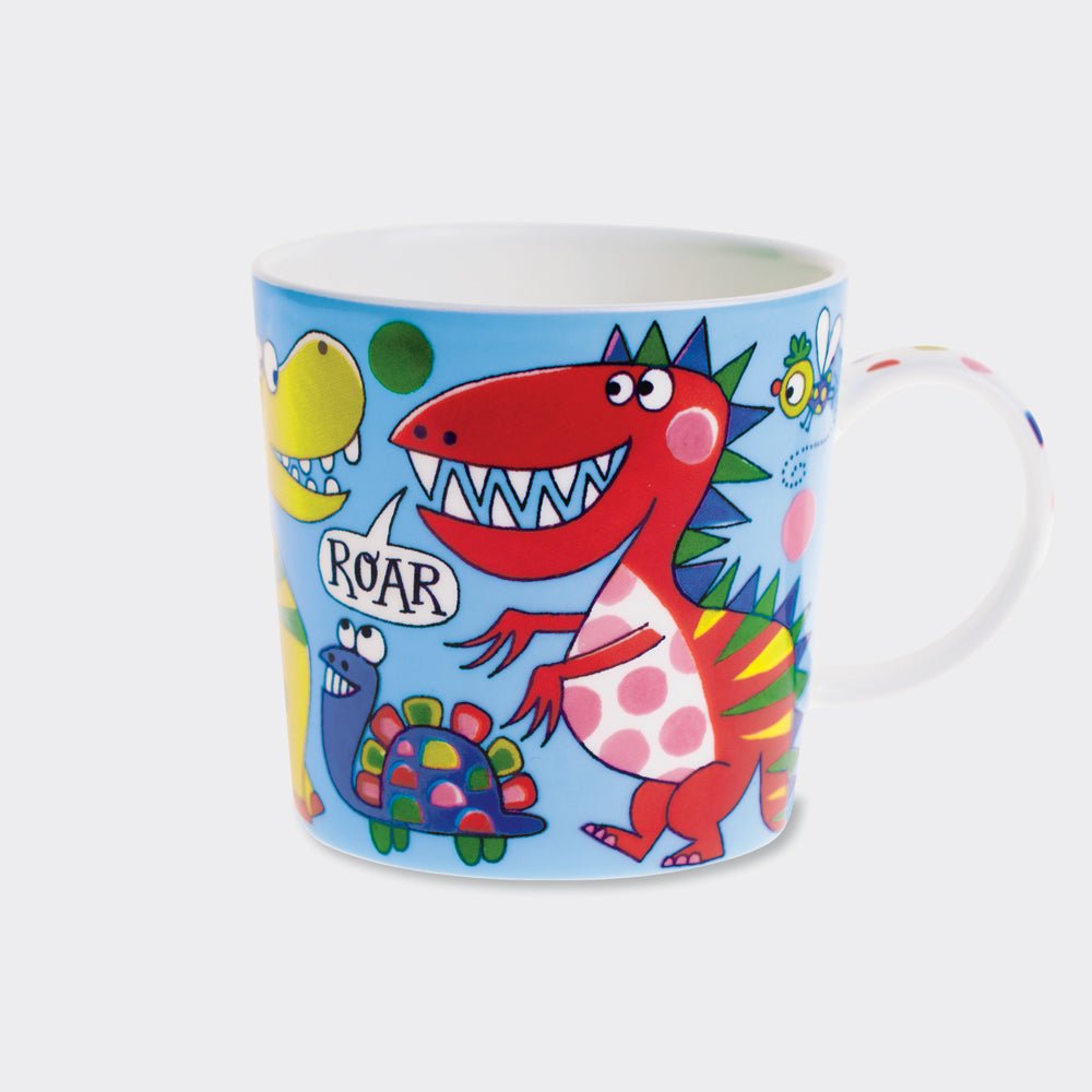 Boxed Bone China Mug - Dinosaur - RUTHERFORD & Co