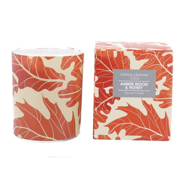 Boxed Scented Candle 8.5cm – Autumn Oak Leaves - RUTHERFORD & Co