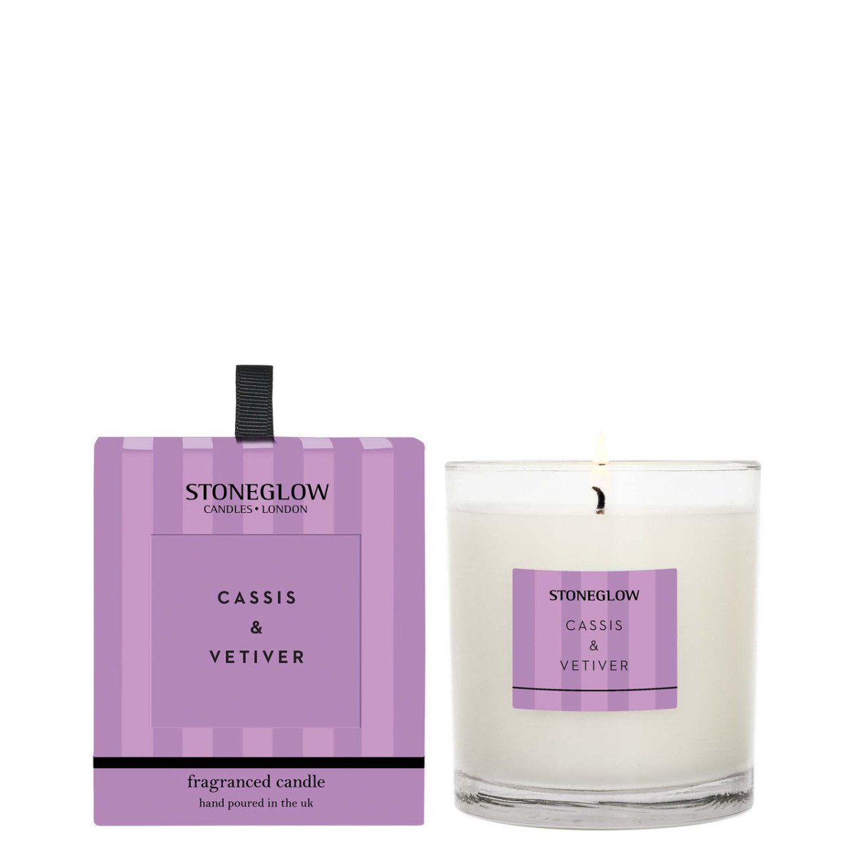 Boxed Tumbler Candle Cassis & Vetiver - RUTHERFORD & Co