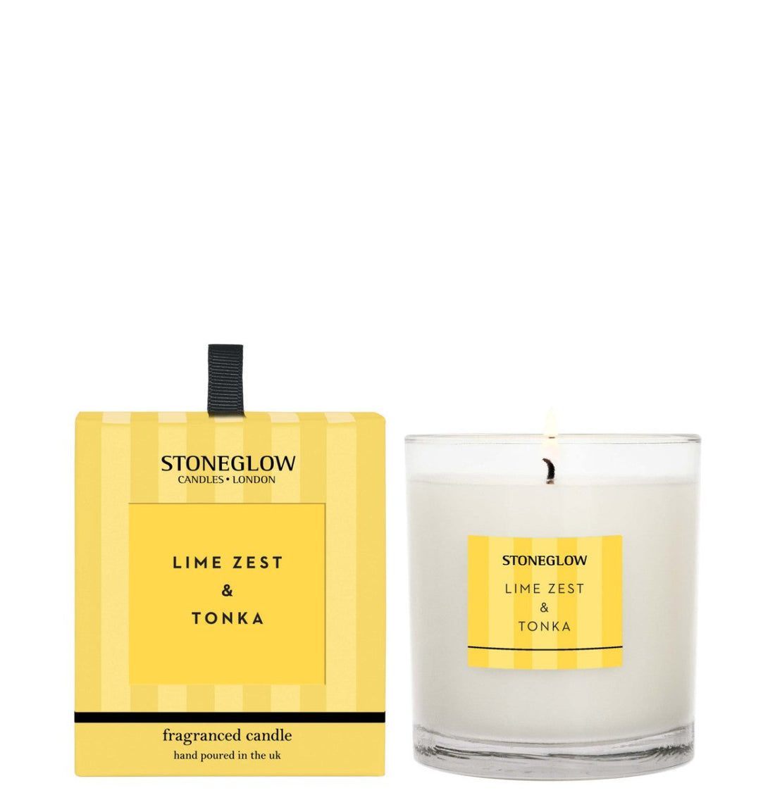 Boxed Tumbler Candle Lime Zest & Tonka - RUTHERFORD & Co