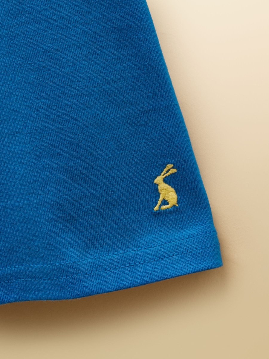 Boys' Archie Blue Applique Graphic T-Shirt - RUTHERFORD & Co